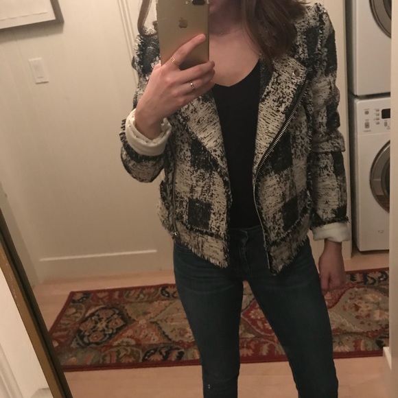 Rachel Zoe Moto Jacket/Blazer Outerwear - Picture 2 of 2